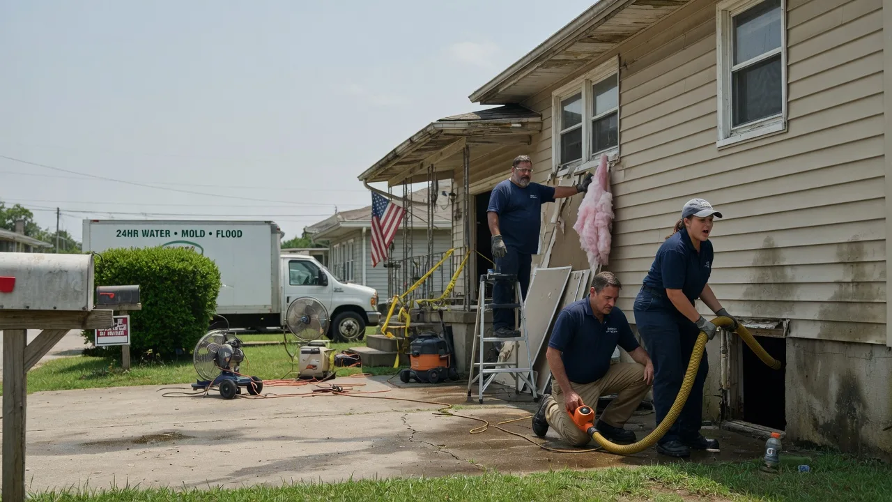 Water Damage Repair in Woodburn, IN near me